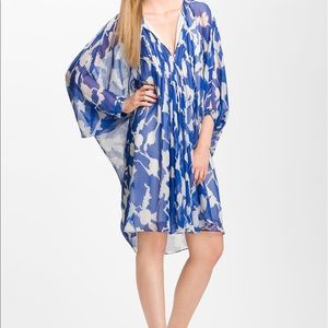 Diane Von Furstenberg New Fleurette Silk Dress